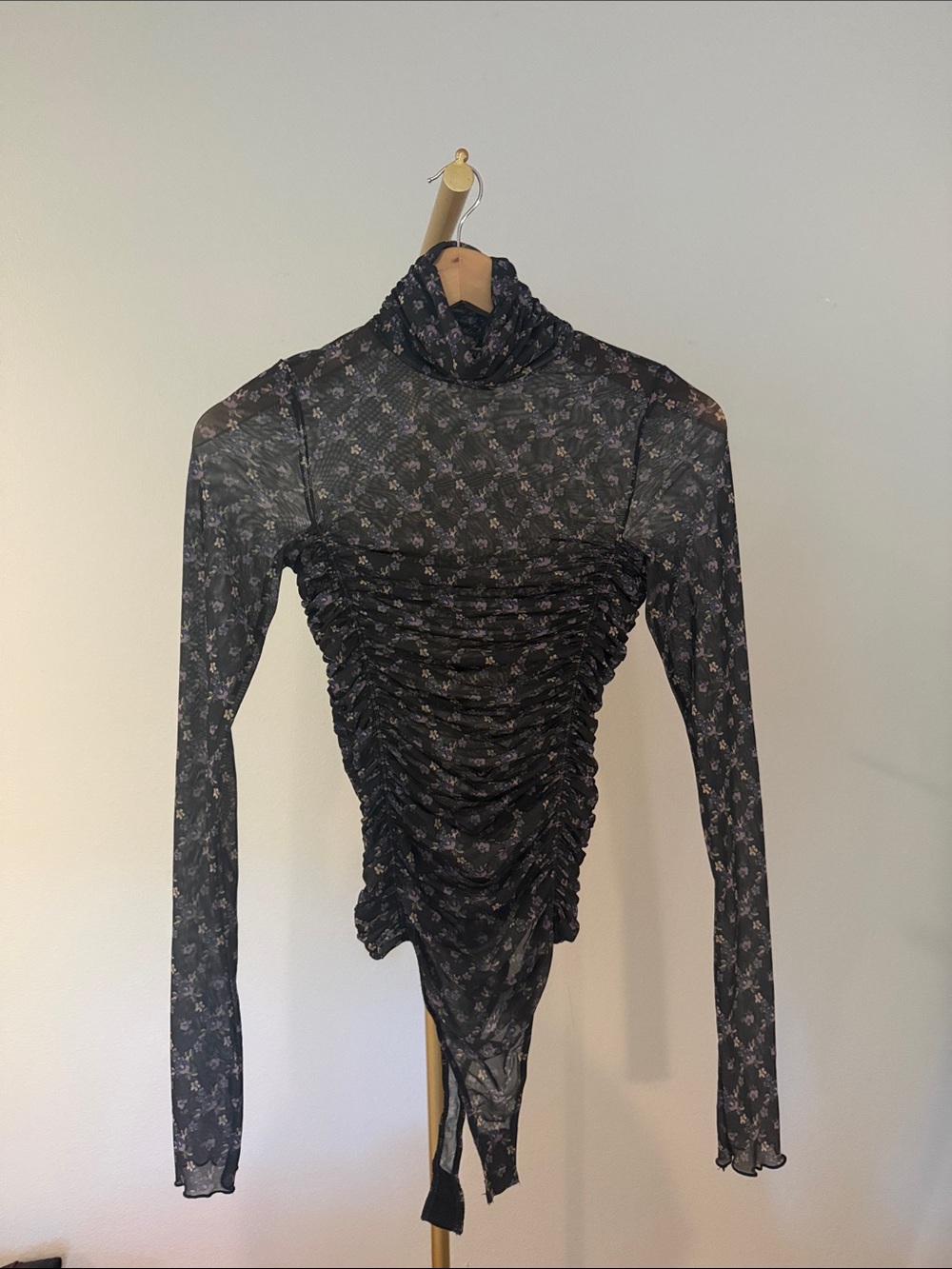 Free People see through turtleneck